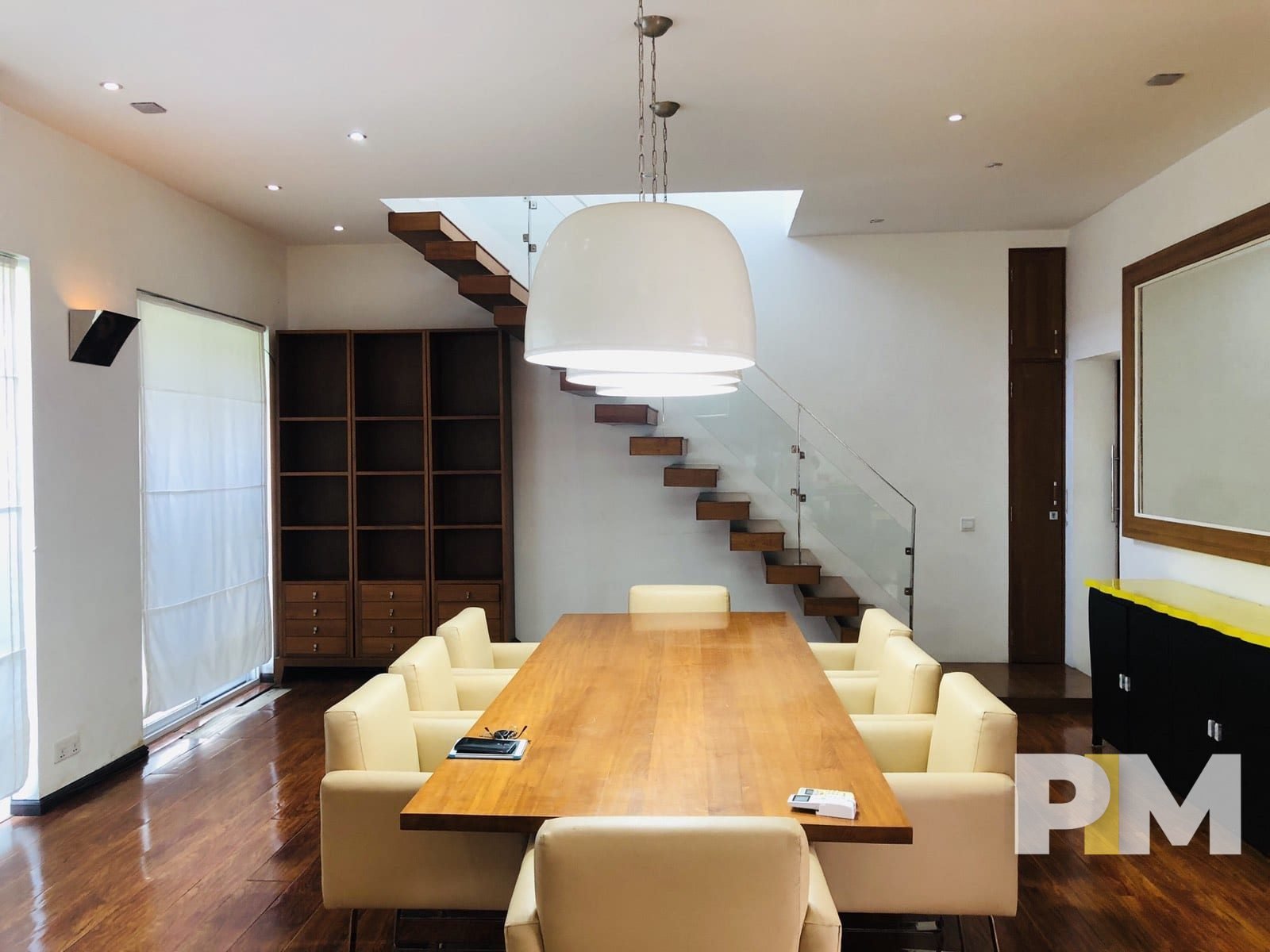 fully furnished living room - Myanmar Real Estate