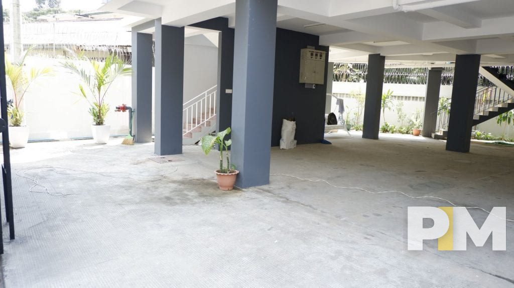 ground floor with car parking - Myanmar Real Estate