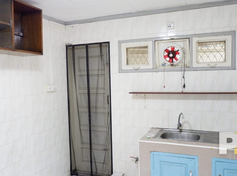 kitchen with cabinet - properties in Myanmar