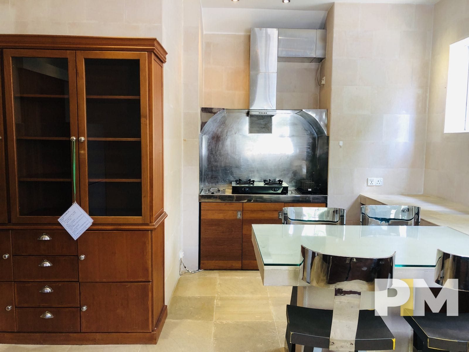 kitchen with dining room - Yangon Real Estate