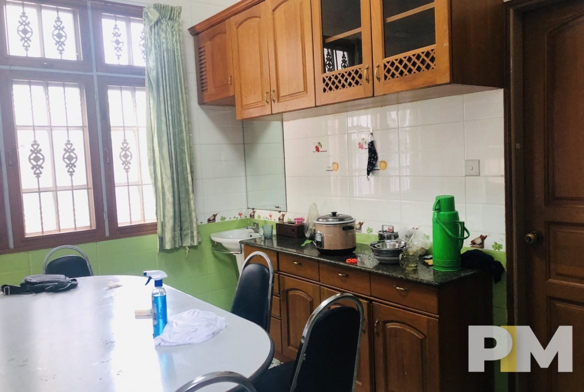 kitchen with dining table - Yangon Real Estate