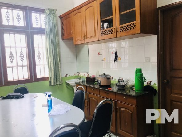 kitchen with dining table - Yangon Real Estate