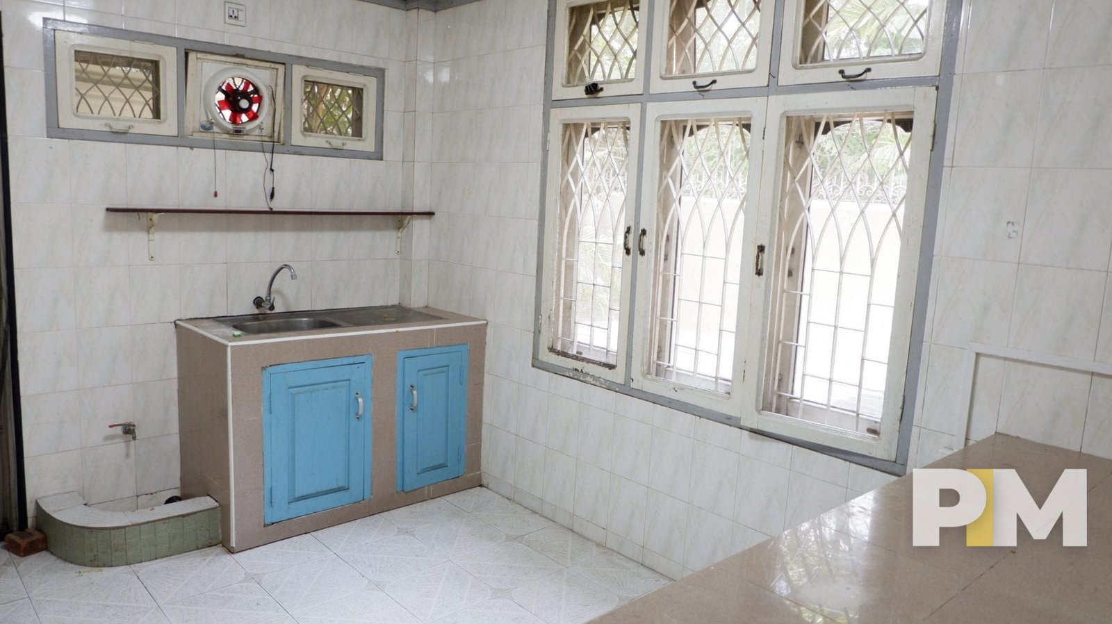 kitchen with sink - Yangon Real Estate