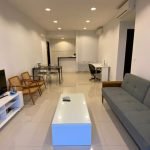 living room with TV - property in Yangon