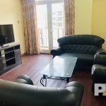 living room with TV - property in Yangon