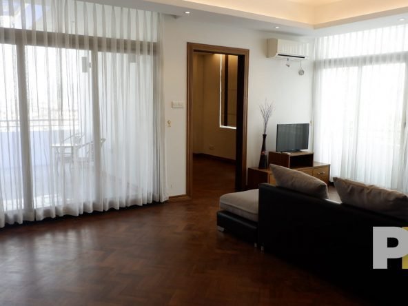 living room with soda - Yangon Real Estate