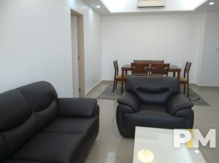 living room with sofa - Yangon Real Estate