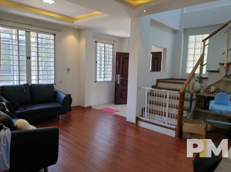 living room with sofa - properties in Yangon