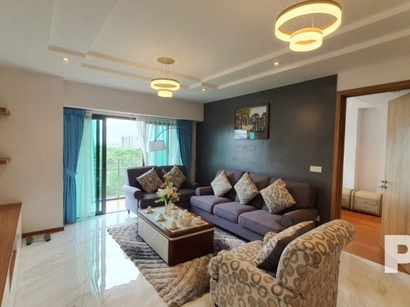 living room with sofa set - Myanmar Real Estate