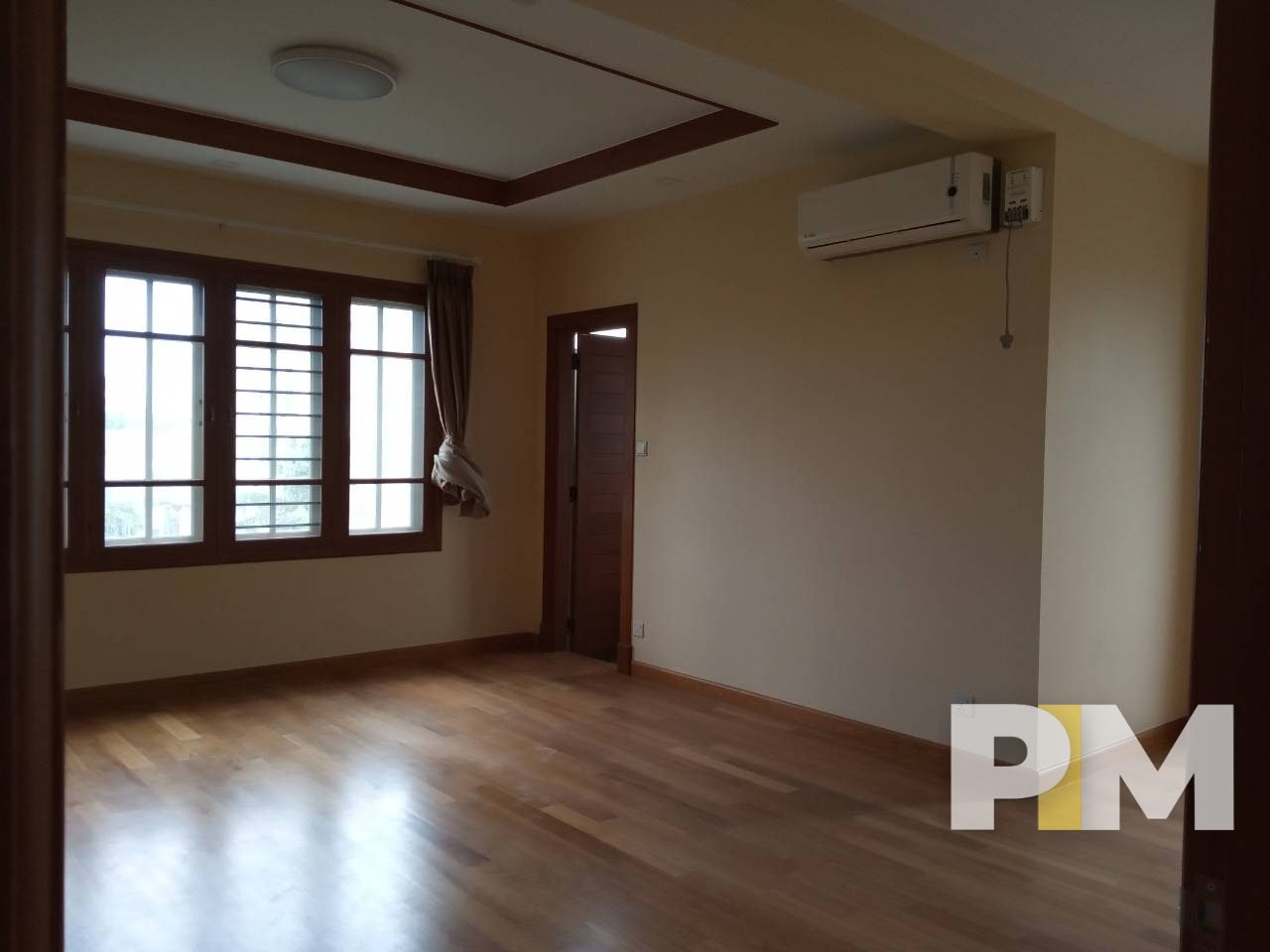 room with air conditioner - Yangon Real Estate