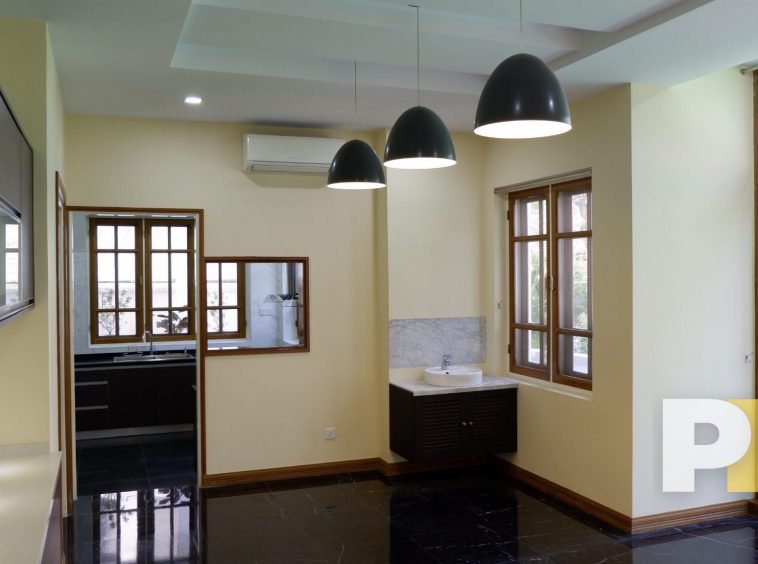 room with air conditioning - Myanmar Real Estate