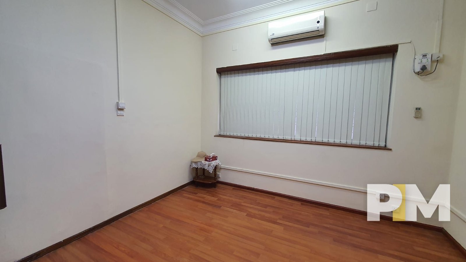 room with air conditioning - Yangon Real Estate