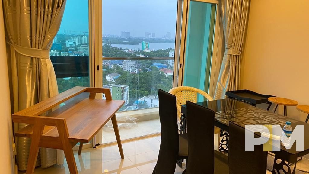 room with balcony - Yangon Real Estate