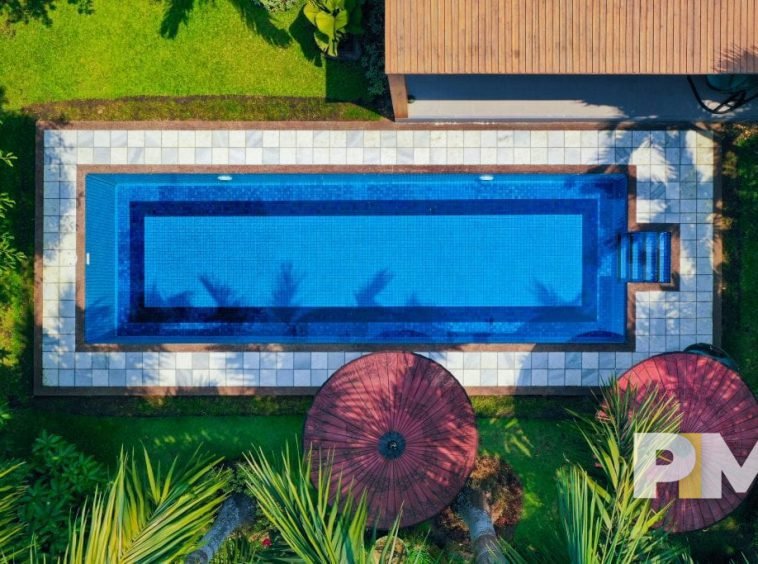 swimming pool - properties in Myanmar