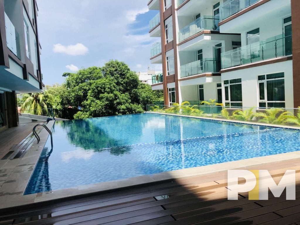 swimming pool - property in Yangon