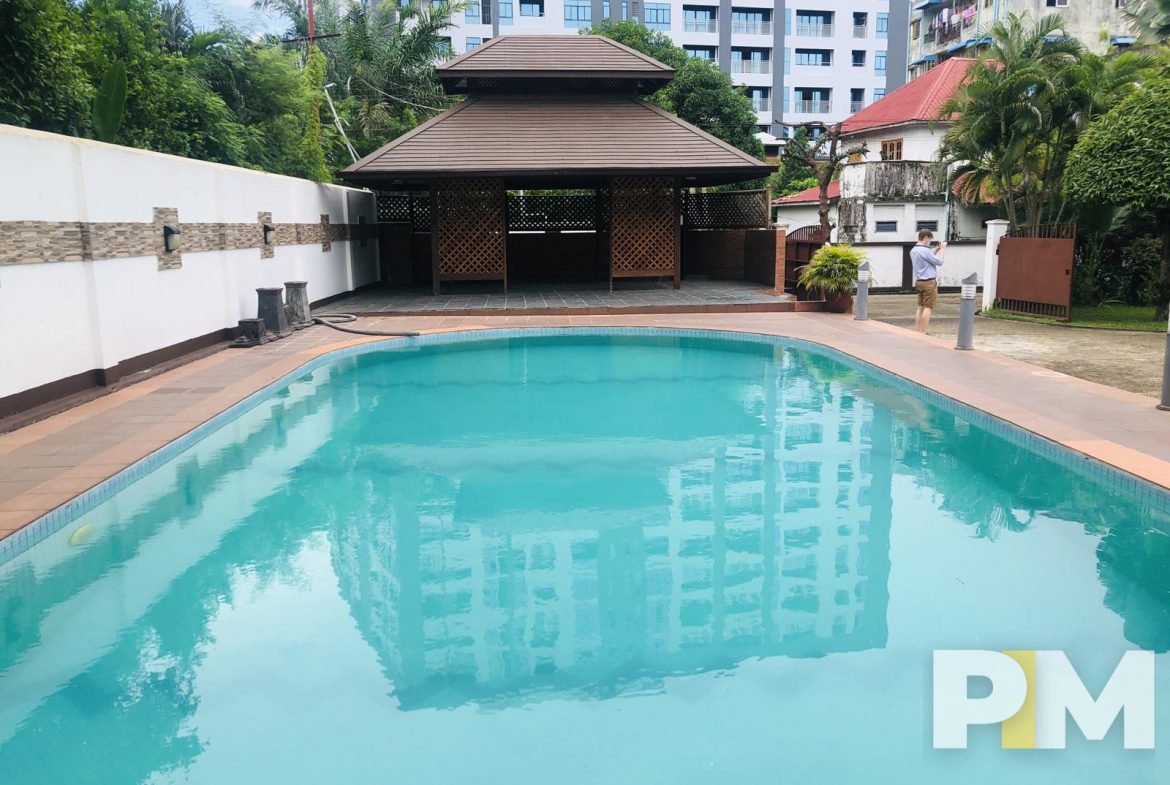 swimming pool - property in Yangon