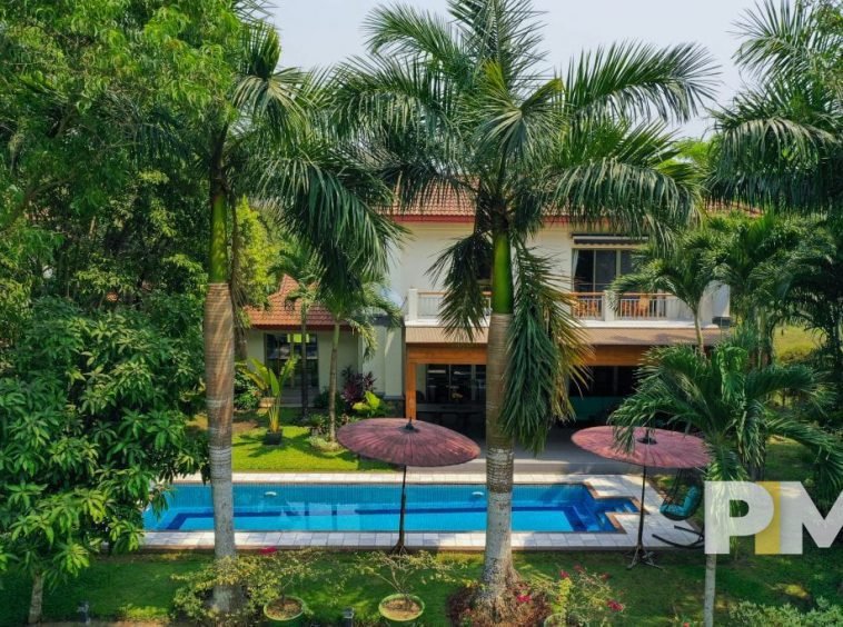 swimming pool - property in Yangon