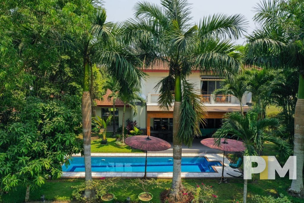 swimming pool - property in Yangon