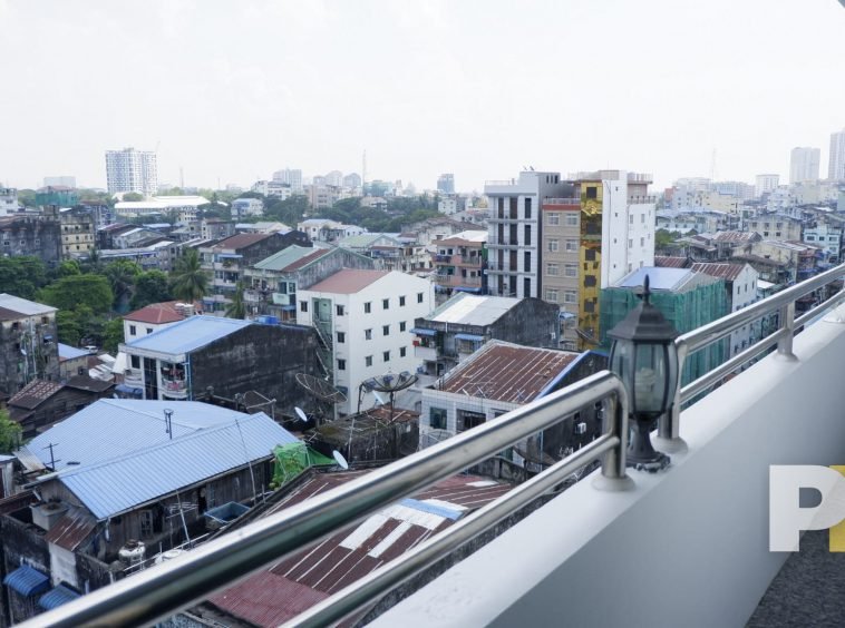 view from balcony - Yangon Real Estate