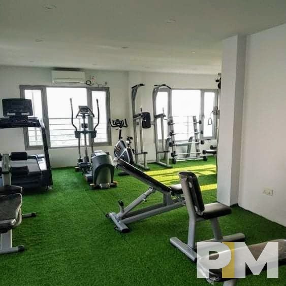 Gym - Condo for rent in Yankin