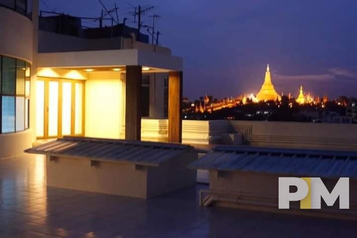 balcony view - Penthouse for rent in Bahan