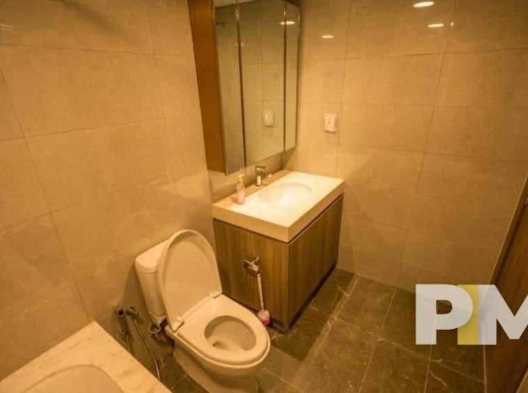 bathroom with bathtub - Yangon Real Estate