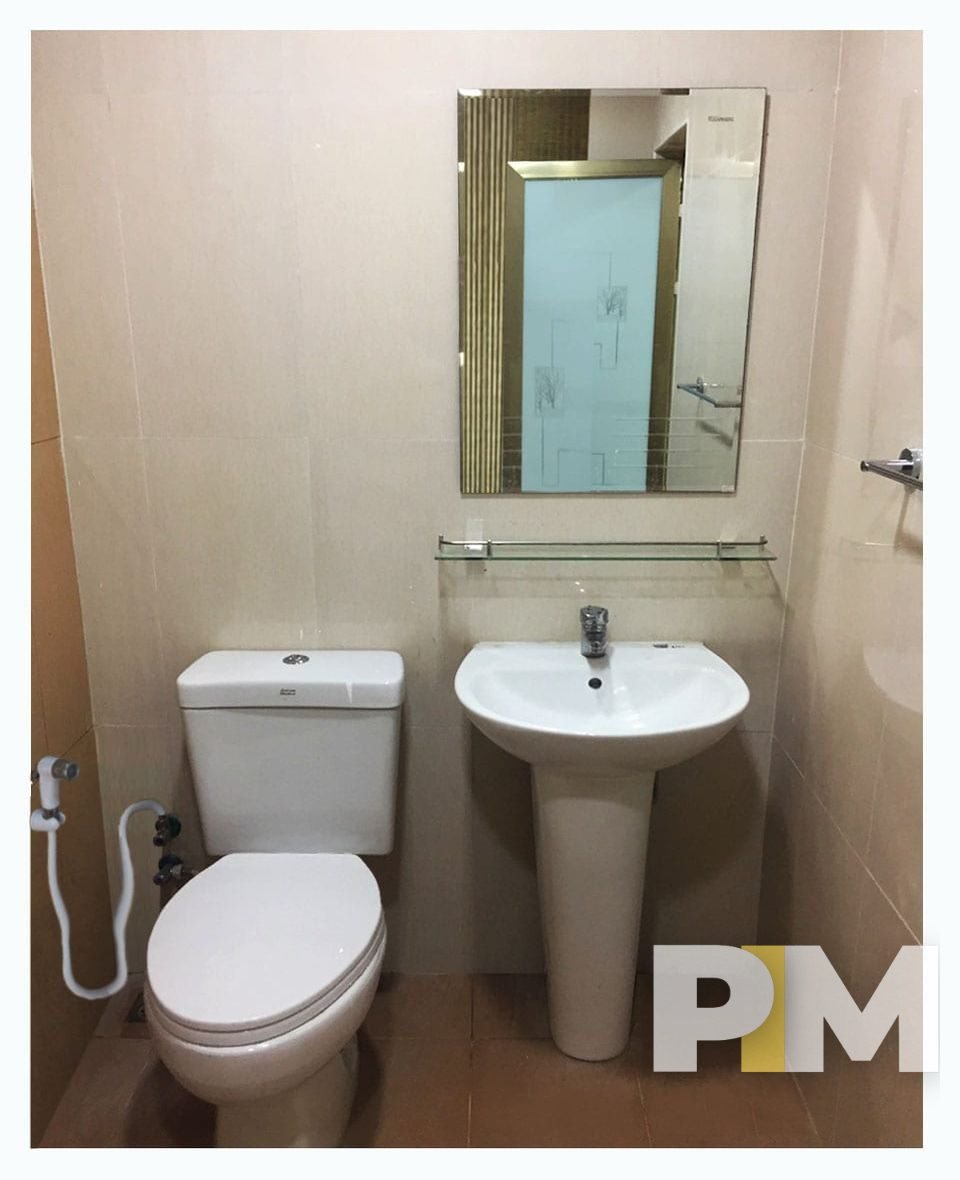 bathroom with sink - Myanmar Property
