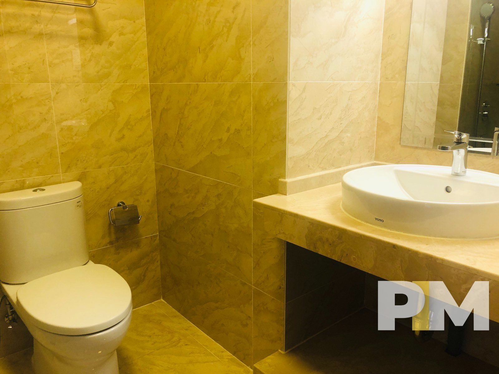 bathroom with sink - property in Yangon