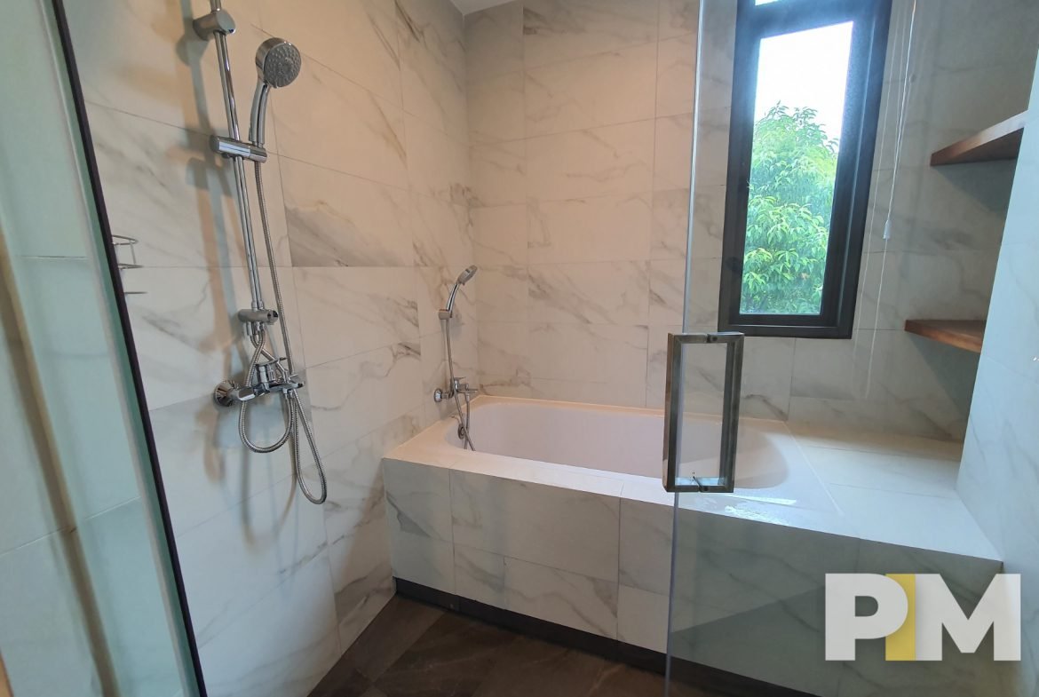 bathroom with tub - Yangon Real Estate