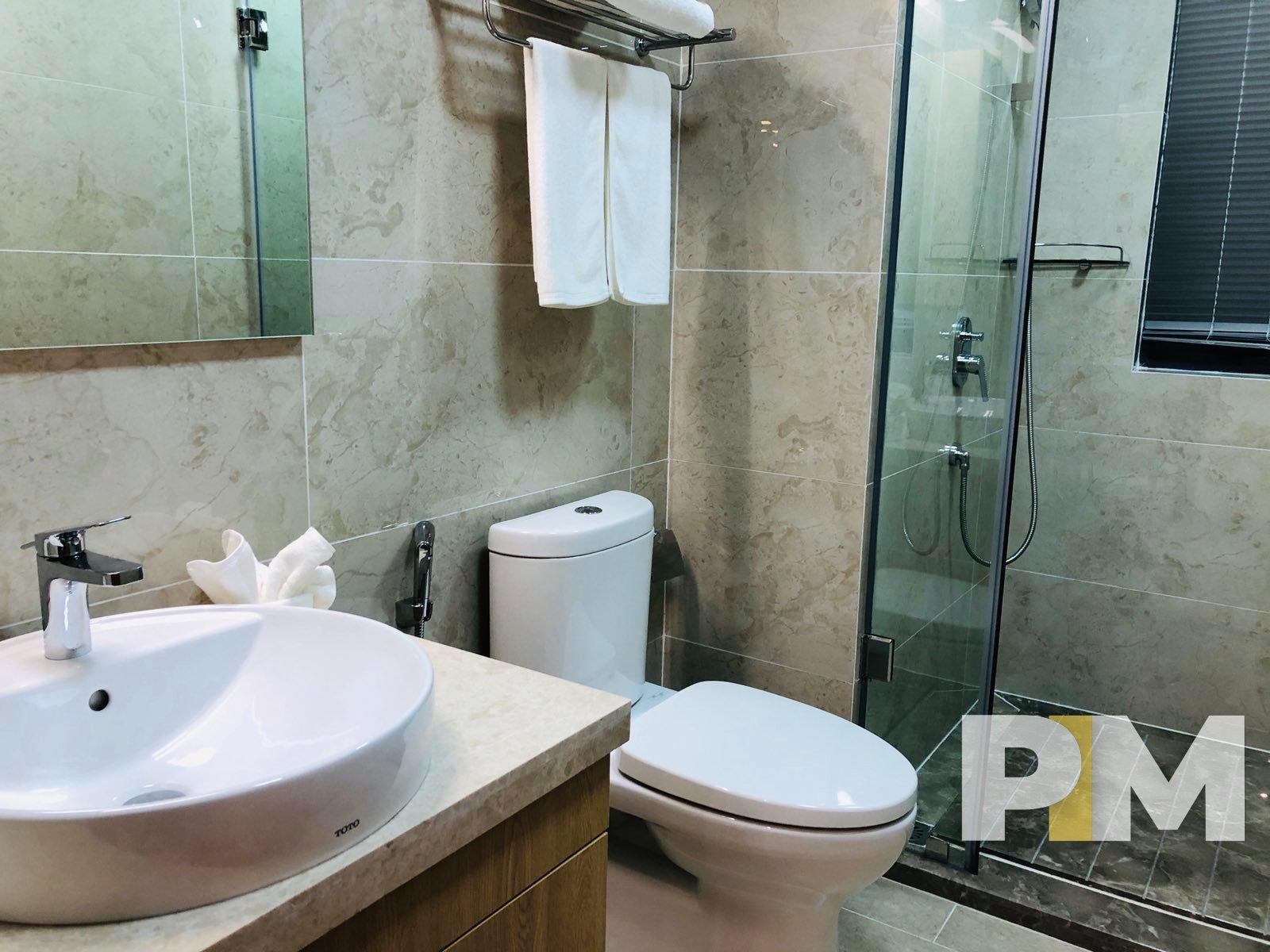 bathroom with tub - property in Yangon