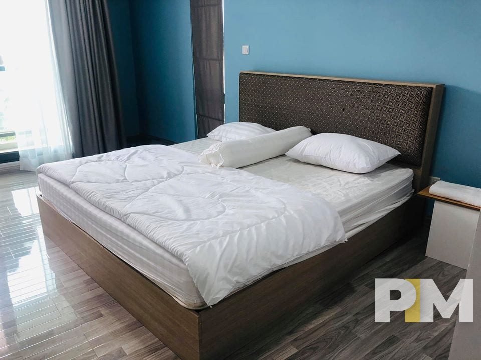 bedroom with bed and mattress - Home Rental Yangon