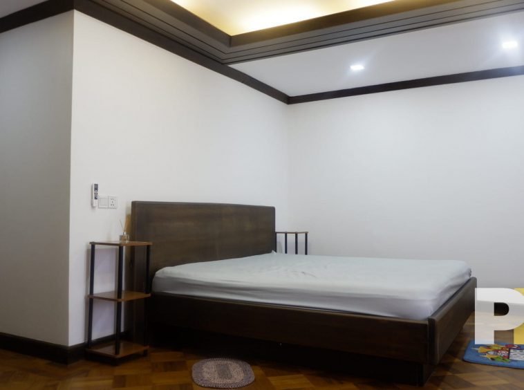 bedroom with bed and mattress - Rent in Yangon