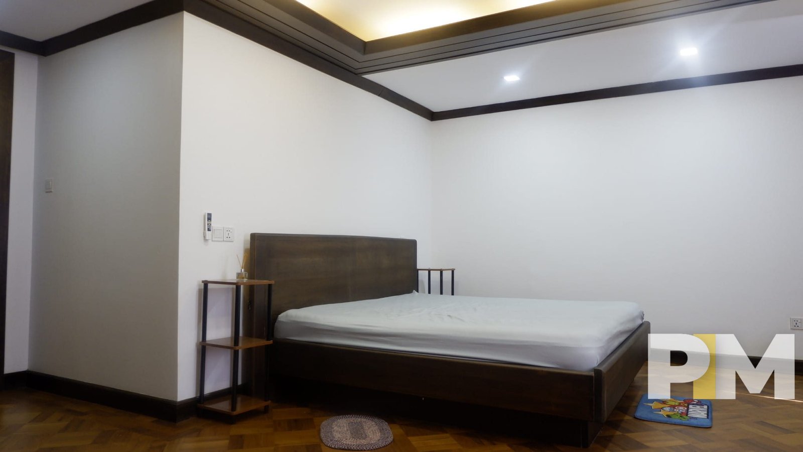 bedroom with bed and mattress - Rent in Yangon