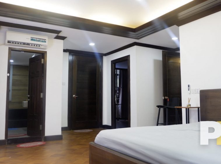 bedroom with bed and mattress - properties in Yangon