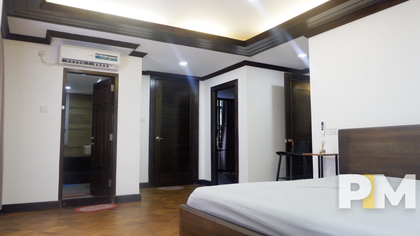 bedroom with bed and mattress - properties in Yangon