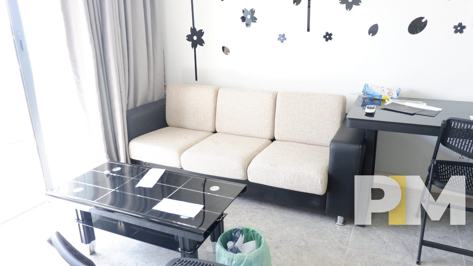 Living Room with sofa - Yangon Real Estate