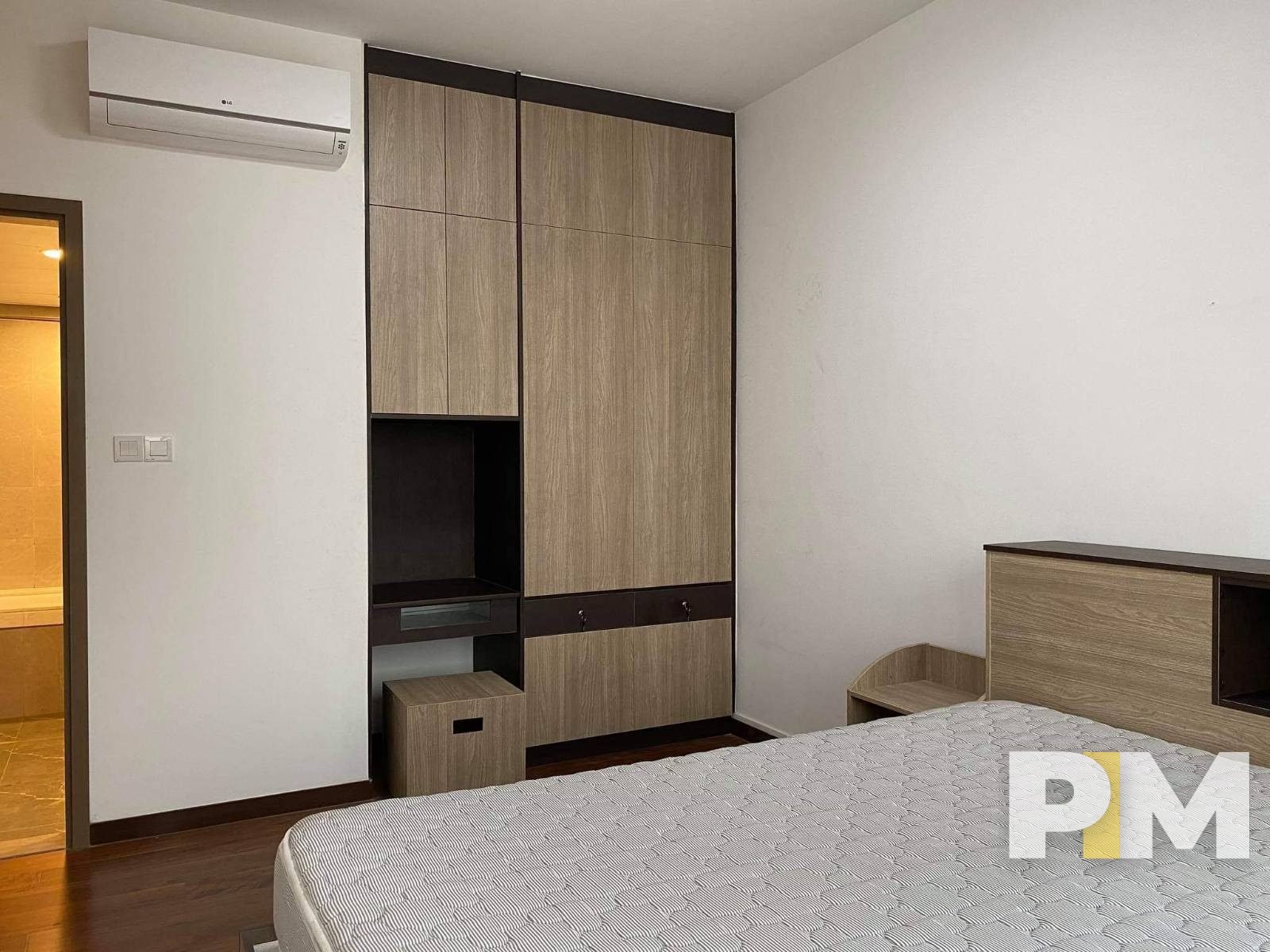 bedroom with wardrobe - Myanmar Property