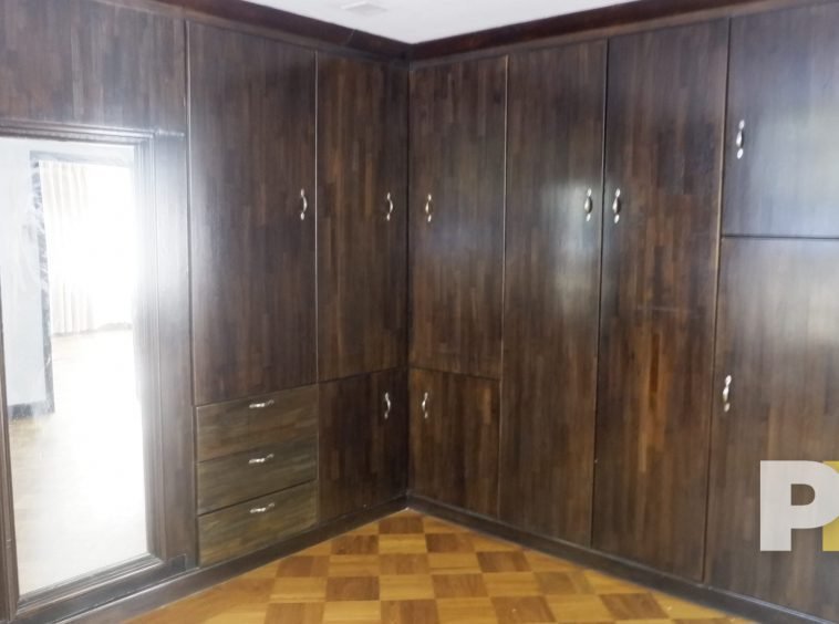 bedroom with wardrobe - Yangon Real Estate