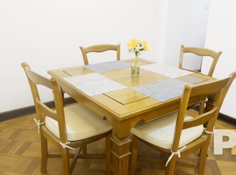 dining room with table and chairs - Myanmar Property