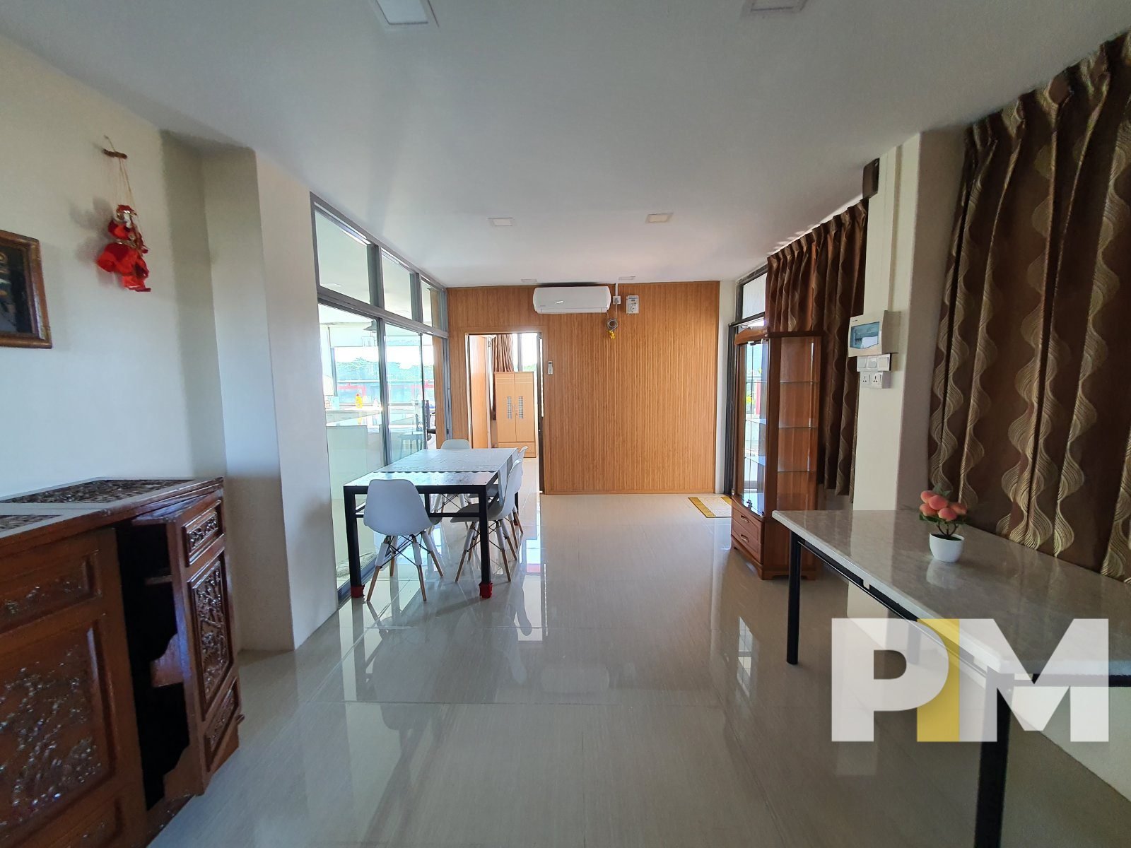 dining room with table and chairs - Myanmar Property
