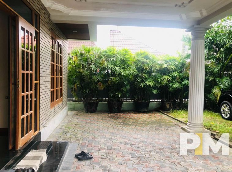 entrance of the house - property in Yangon