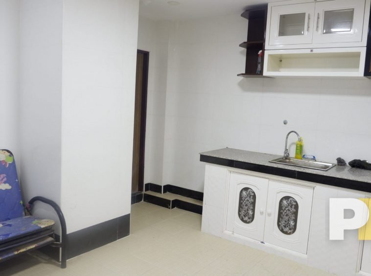 kitchen with cabinets - Myanmar Property