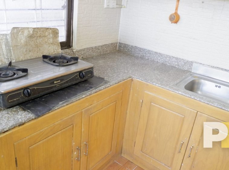 kitchen with stove - Yangon Real Estate
