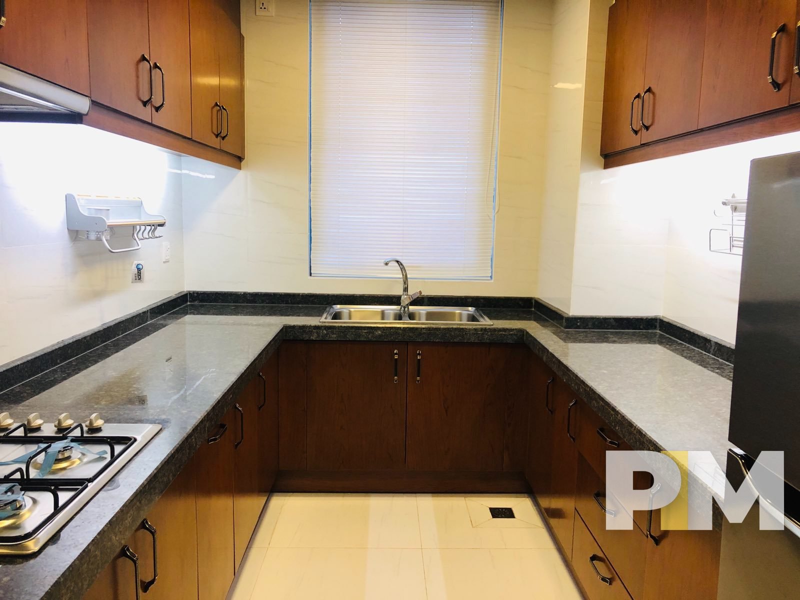 kitchen with stove - properties in Yangon