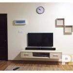 living room with TV - Condo for rent in Bahan