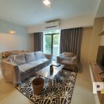 living room with TV - Yangon Property