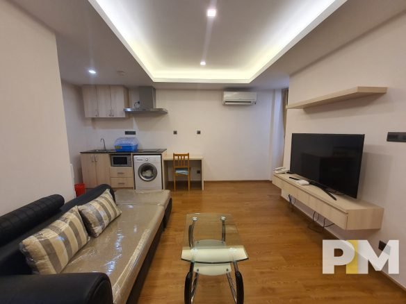 living room with sofa - Home Rental Myanmar
