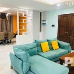 living room with sofa - Rent in Yangon