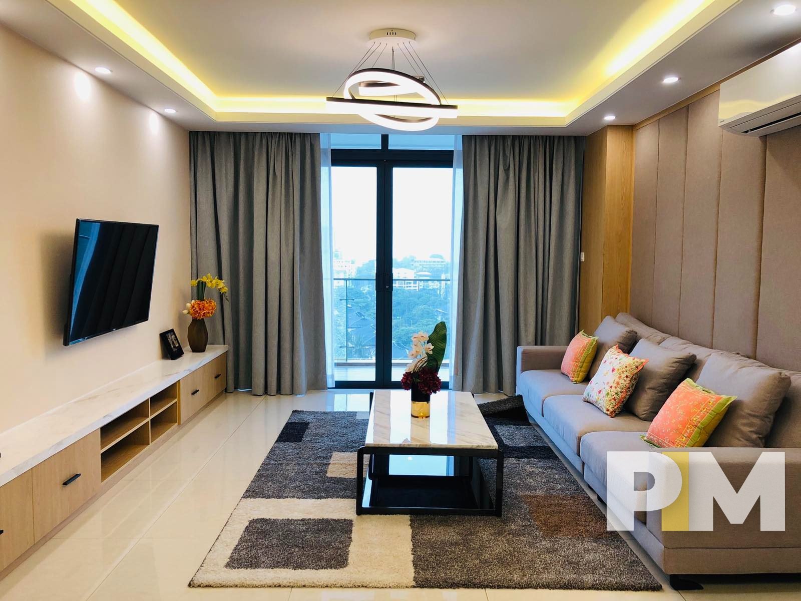 living room with sofa - Yangon Real Estate