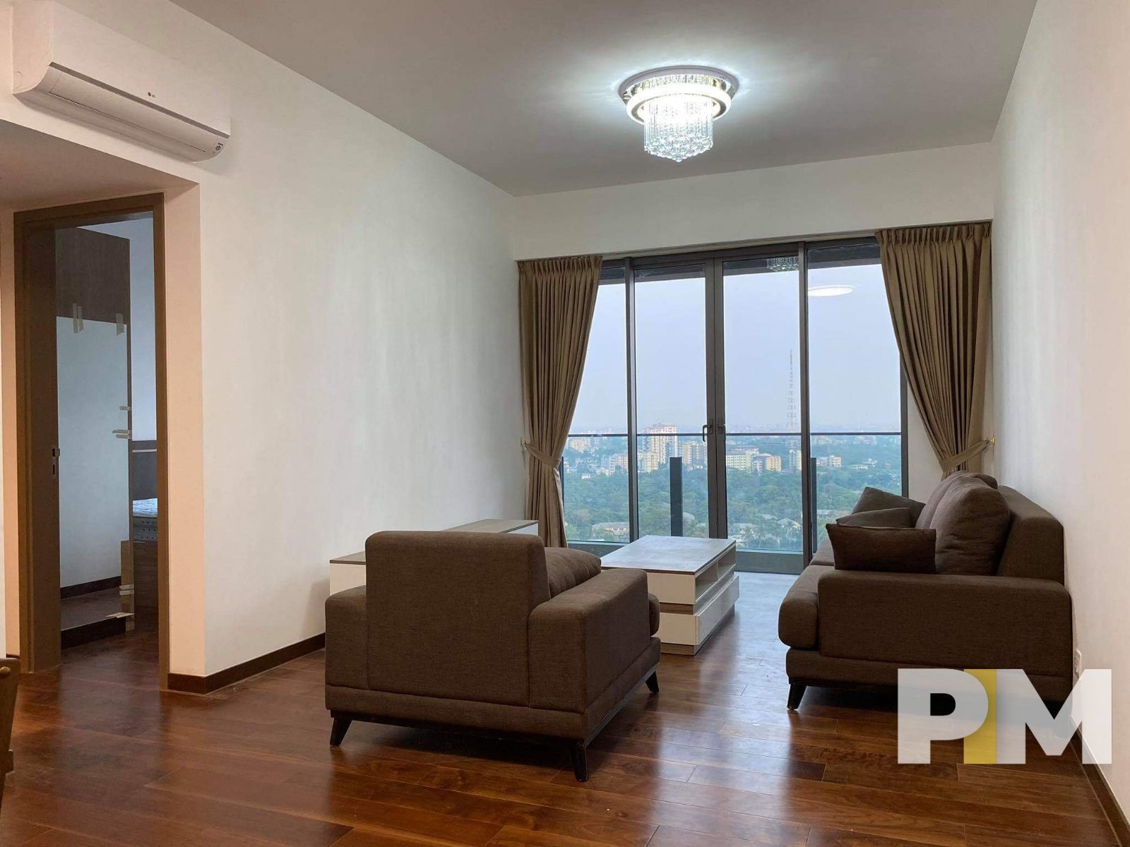 living room with sofa - properties in Yangon